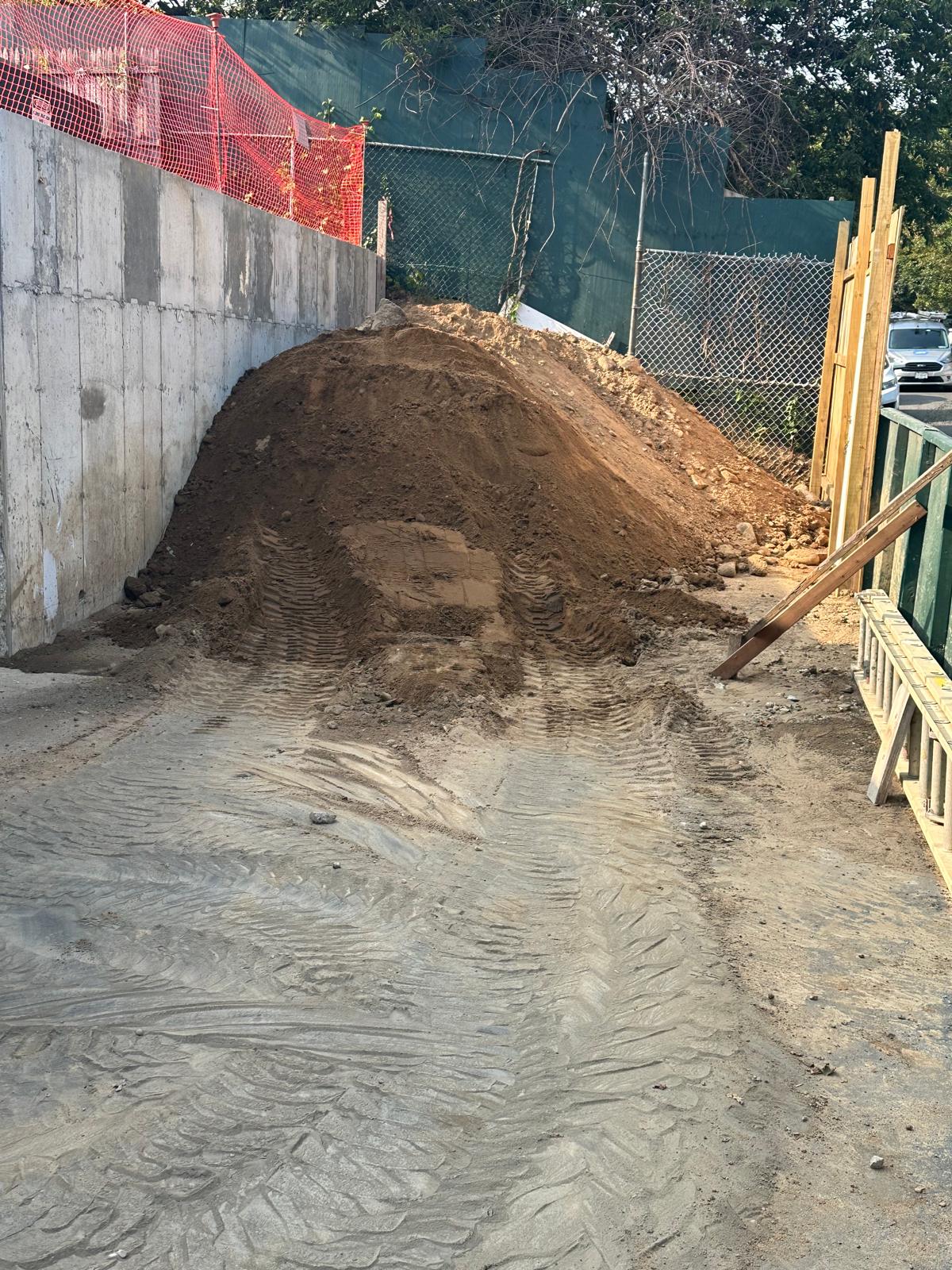 Commercial job site Queens NY