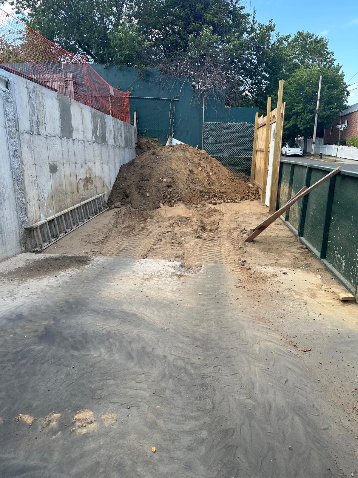 Concrete foundation work - Five Boroughs